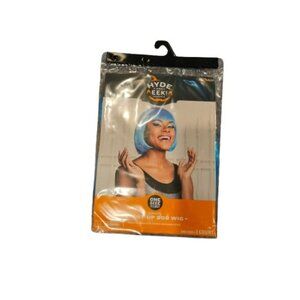 Adult Light Up Blue Bob Halloween Costume Wig - Hyde & EEK! Boutique